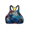 Image de Haut de maillot de bain femme Arena Crop Think R Bleu XS