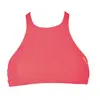 Image de Haut de maillot de bain femme Arena Crop Think R Rouge XL