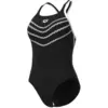 Image de Maillot de bain 1 pièce femme Arena Losange Noir 36