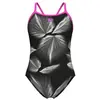 Image de Maillot de bain 1 pièce femme Arena Frozen Leave Ligh Noir 38