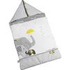 Image de Nid d'ange passe sangle Babyfan éléphant gris (80 cm)