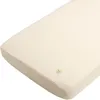 Image de Drap housse en mousseline de coton Vanille (70 x 140 cm)