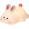 Image de Veilleuse tactile en silicone lapin (14 cm)