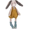 Image de Peluche lapin ocre Trois petits lapins (38 cm)