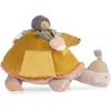 Image de Grande peluche d'activités tortue Trois petits lapins