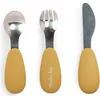 Image de Set couverts silicone Trois petits lapins