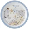 Image de Assiette bébé Ernest et Célestine bleu (18 cm)