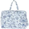 Image de Sac à langer Toile de Jouy bleu