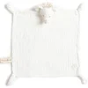 Image de Doudou plat en coton bio éléphant (30 x 30 cm)