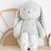 Image de Peluche Augustin le lapin gris (25 cm)