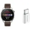Image de Montre connectée avec adaptateur 5V2A Type C Huawei Watch Pro Classic Marron TU