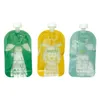 Image de Lot de 15 gourdes réutilisables (150 ml)