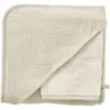 Image de Cape de bain bambou + gant Mousse de lait (70 x 70 cm)