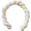 Image de Tresse décorative ouatinée mousse de lait (200 cm)