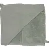 Image de Cape de bain bambou + gant Vert de gris (70 x 70 cm)