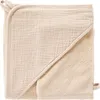 Image de Cape de bain bambou + gant Biscuit (70 x 70 cm)