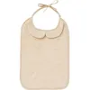 Image de Grand bavoir Soft bambou et gaze de coton Biscuit