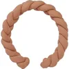 Image de Tresse décorative ouatinée en coton gaufré Cassonade (200 cm)