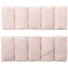 Image de Protège barreaux rayé vieux rose Soft Stripes (pour lits 60 x 120 et 70 x 140 cm)