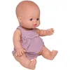 Image de Barboteuse froufrou pour poupée en gaze de coton pétale