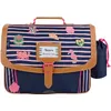 Image de Cartable Tann's x Armor Lux Océane Bleu Marine (38 cm)