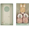 Image de Coffret de naissance chaussons et bracelet sonore Lapin