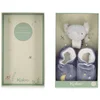 Image de Coffret de naissance chaussons et bracelet sonore Eléphant