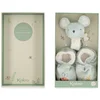 Image de Coffret de naissance chaussons et bracelet sonore Souris
