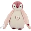 Image de Veilleuse peluche Manchot rose (20 cm)