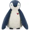 Image de Coffret peluche Manchot bleu et lange d'emmaillotage