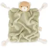 Image de Doudou plat Ours vert