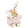 Image de Peluche Patapouf Lapin rose (17 cm)