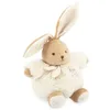 Image de Peluche Patapouf Lapin crème (17 cm)