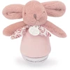 Image de Veilleuse musicale culbuto rose Lapin Doudou (24 cm)