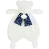 Image de Doudou plat ours luminescent Clair de Lune (26 cm)
