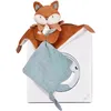 Image de Doudou attache-sucette Timo marron (20 cm)