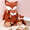 Image de Peluche géante renard Pantin roux (75 cm)