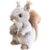 Image de Peluche Ecureuil Les animaux des grands espaces (25 cm)