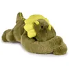 Image de Peluche dinosaure vert lesté PODCOLL (40 cm)