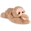 Image de Peluche paresseux marron lesté PODCOLL (40 cm)