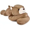 Image de Peluche géante ours lesté Podcoll (100 cm)