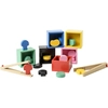 Image de Jeu de tri en bois avec pinces