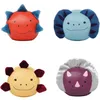 Image de Set de 4 balles doudous Les Doodballs Les Amis Dinos