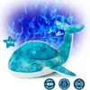 Image de Veilleuse peluche Tranquil Baleine  bleue (rechargeable)