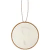Image de Médaillon empreinte en bois