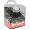 Image de Éclairage vélo USB arrière sur tige de selle Leds 30 Lumens (éclairage rouge et bleu, fonctions fixe, sos et clignotant) - non homologué Newton Light22At Cob Argenté TU