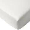Image de Drap housse en jersey Blanc (60 x 120 cm)