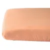 Image de Drap housse Satin Peach (60 x 120 cm)
