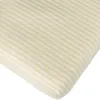 Image de Drap housse en percale de coton Rayé Tournesol (60 x 120 cm)
