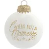 Image de Boule de Noël Joyeux Noël Maîtresse